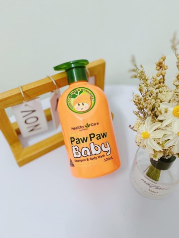 Sữa Tắm Gội Đu Đủ Tươi 2in1 Paw Paw Baby