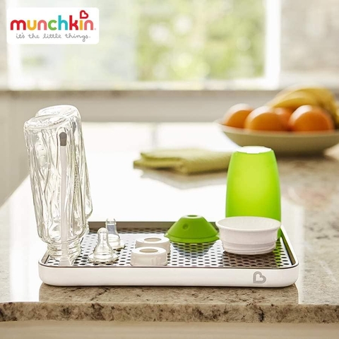 Giá úp bình sữa Inox Munchkin Mỹ