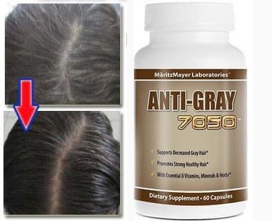 Viên uống ngăn ngừa tóc bạc ANTI GRAY 7050 60 viên