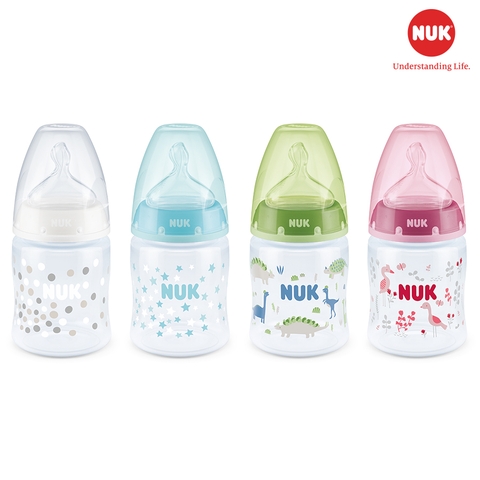 BÌNH SỮA NUK PREMIUM CHOICE CỔ RỘNG NHỰA PP/PA