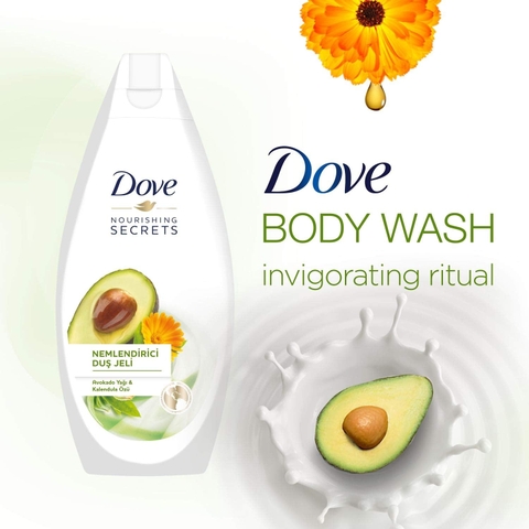 Sữa Tắm Dove Nourishing Secrets Invigorating Ritual 530ml