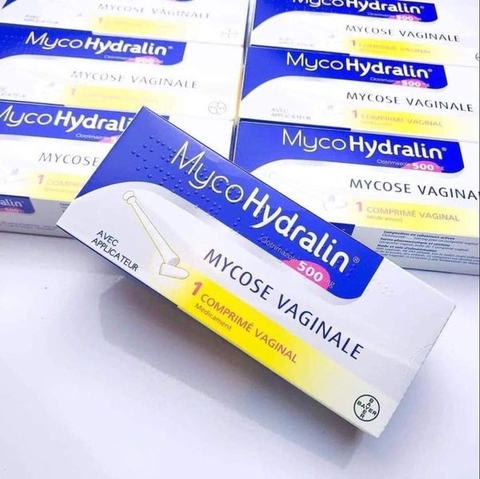 Viên Đặt Phụ Khoa Mycohydralin siêu Hot-hàng nội địa Pháp-Hộp 1viên