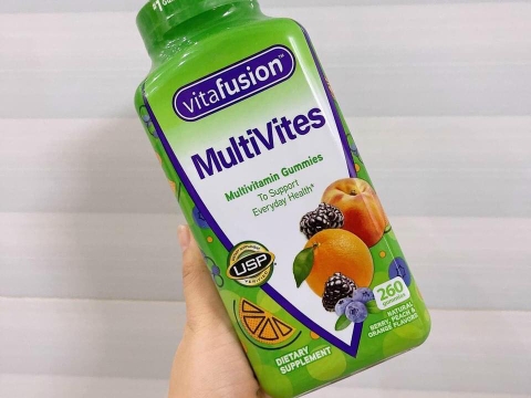 Kẹo dẻo vitamin tổng hợp Vitafusion MultiVites 260 viên