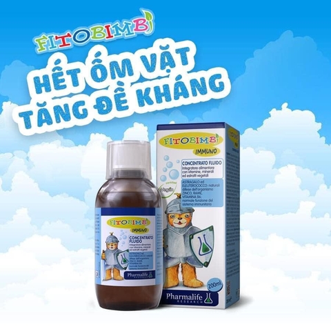 FITOBIMBI IMMUNO TĂNG CƯỜNG ĐỀ KHÁNG CHO TRẺ