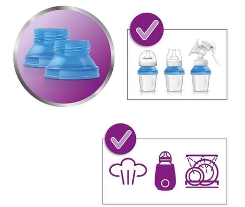 Cốc trữ sữa Philips Avent SCF618/10