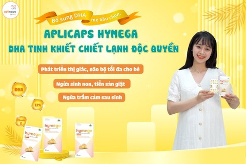 Viên uống Hymega - Bổ sung DHA siêu tinh khiết cho mẹ bầu hộp 30 viên