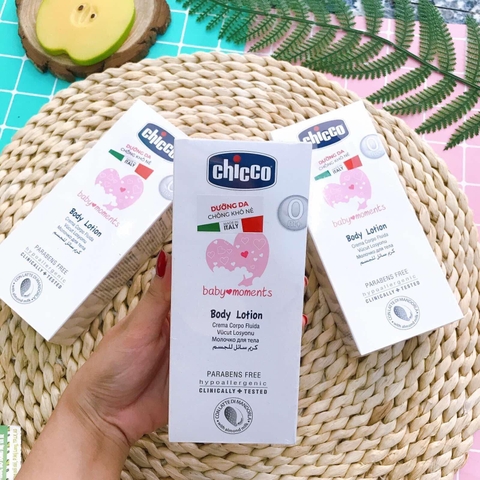 SỮA DƯỠNG THỂ CHIẾT XUẤT HẠNH NHÂN CHICCO 200ML