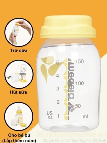 Bình trữ sữa Medela 150ml an toàn cho bé