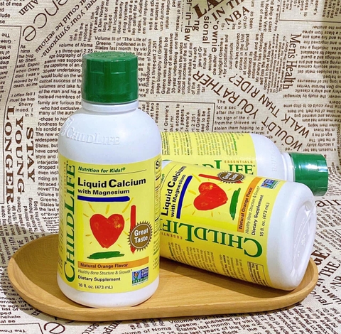 Vitamin ChildLife 473ml CANXI + MAGIE dạng sữa