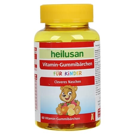 Kẹo Dẻo Gấu Heilusan Vitamin Gummibärchen (60 viên)