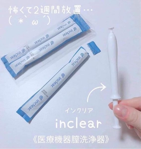 Đũa thần Inclear Kiesn dung dịch vệ sinh phụ nữ Nhật Bản  ( Hộp 10 que )
