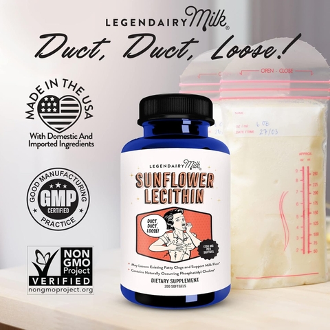 Viên Uống Lecithin Hướng Dương Legendairy Milk: Giải Pháp Tự Nhiên Đánh Bay Tắc Tia Sữa