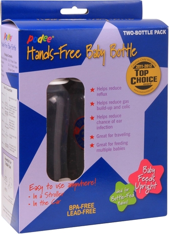 Bình sữa rảnh tay Podee Hands-Free Baby Bottle 250ml