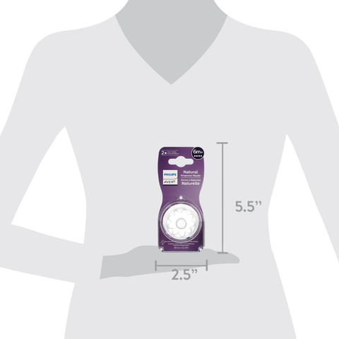 Set 2 núm ti Philips Avent Natural Response số 5 cho bé từ 6m+ (New Version)