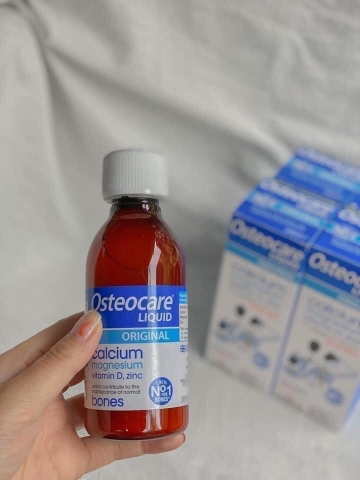 Siro OSTEOCARE Vitabiotics Khỏe Xương Bổ Sung Canxi Và Vitamin D Chai 200ml