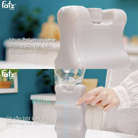 Thanh Đá Khô Giữ Lạnh Giữ Nhiệt Frozen 1 Fatzbaby Giữ Lạnh 12 Tiếng Cao Cấp Dùng Giữ Lạnh Sữa Mẹ, Thực Phẩm, Chườm Vết Thương