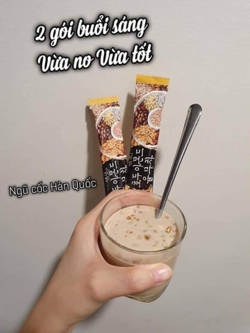 Bột ngũ cốc 5 loại hạt Damtuh Hàn Quốc – Hộp 50 gói