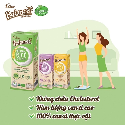 Sữa Hữu Cơ Thái 4Care Balance: Chất Lượng Nổi Bật, Công Dụng, Thành Phần, Giá Bán Và Review Chi Tiết 2026 – Sữa Thực Vật Hữu Cơ Gạo Lứt Thái Không Lactose Không Gluten Không Cholesterol Không Chất Hóa Học Bổ Sung Canxi Tảo Biển Lithothamnion An Toàn Cho Vegan Bà Bầu Trẻ Em Dị Ứng Đạm Sữa Bò