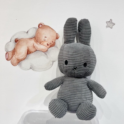 Thỏ bông Miffy dễ thương size 25 cm chất liệu bông nhung mịn cao cấp, thú bông đáng yêu cho bé