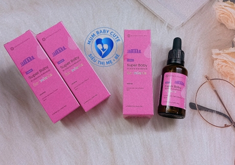 [Date T1.25] Vitamin tổng hợp 16 loại vitamin Super Baby Anh Quốc cho bé 0m+