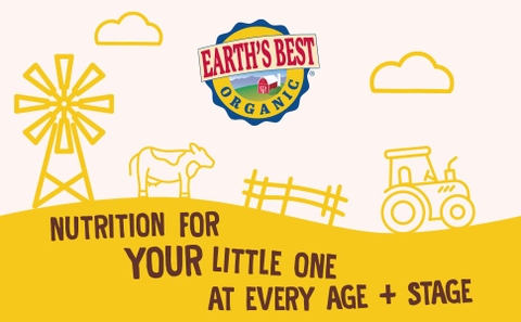 Sữa Earth’s Best Organic Infant Formula 595g Đỏ Cho Bé 0-12 Tháng - Mỹ 2026 – Sữa Hữu Cơ Không GMO Hỗ Trợ Phát Triển Não Bộ Xương Chiều Cao Miễn Dịch Chính Hãng Mỹ Giá Rẻ