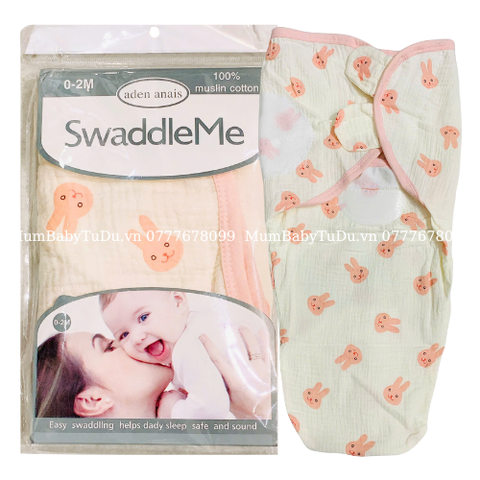Ủ Kén Xô Muslin Eden Anais Cho Bé Sơ Sinh