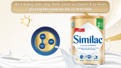 Sữa Bột Similac Số 2 Dinh Dưỡng 5G 400g (6-12 Tháng)
