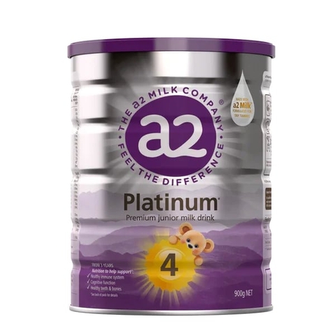 Sữa A2 Platinum Junior Milk Drink Số 4 Lon 900g (Từ 3 Tuổi Trở Lên) 2026 – Sữa A2 Đạm Quý A2 Nhập Khẩu New Zealand Tự Nhiên Dễ Tiêu Hóa Hỗ Trợ Phát Triển Chiều Cao Trí Não Hệ Miễn Dịch Sức Khỏe Toàn Diện An Toàn Không Đạm A1 Không GMO Chính Hãng Úc Giá Rẻ Cho Trẻ Tiền Học Đường