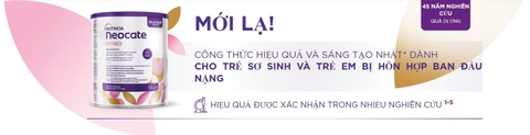 🍼 Sữa Neocate Syneo 400g – Sữa y khoa đặc trị dị ứng đạm sữa bò, hỗ trợ tiêu hóa kém