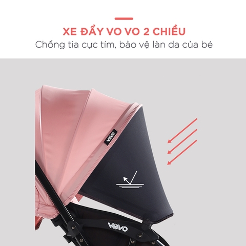 XE ĐẨY VOVO 2 CHIỀU PHIÊN BẢN NÂNG CẤP