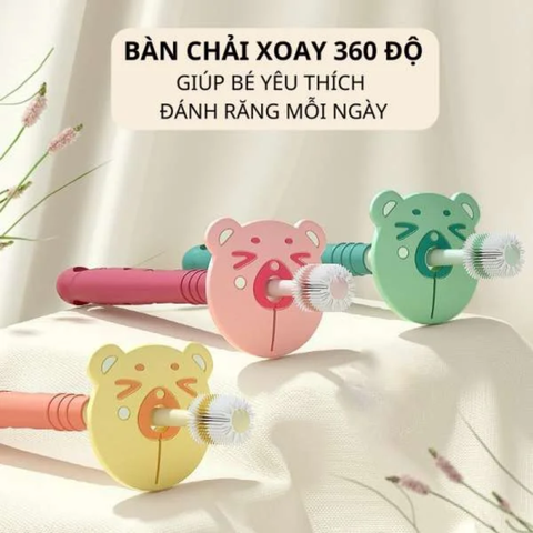 Bàn Chải Toothbrush 360 Độ Cho Bé Từ 1 Tuổi