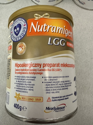 Sữa Công Thức Nutramigen Hypoallergenic LGG Cho Bé Từ 12 Tháng Tuổi Trở Lên 2026 – Nutramigen 3 LGG Complete Không Đạm Sữa Bò Không Lactose An Toàn Tăng Cân Hỗ Trợ Tiêu Hóa Miễn Dịch Với Probiotic LGG Chính Hãng Mead Johnson Mỹ Giá Rẻ Cho Trẻ Dị Ứng Đạm Sữa Bò