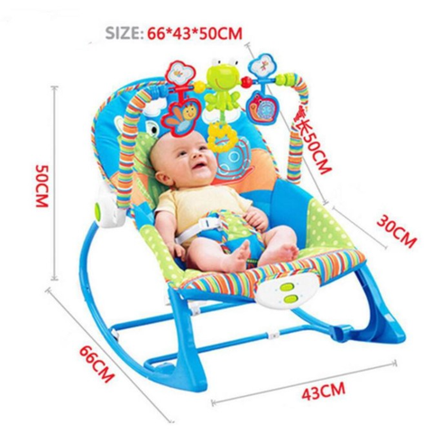 Ghế Rung IBaby - TiiBaby Rocker có nhạc và đồ chơi lục lạc. Dành cho bé từ 0-36 tháng