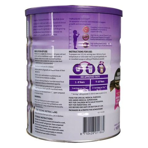 Sữa PediaSure Úc 850g Mẫu Mới – Sữa Tăng Cân, Tăng Chiều Cao Cho Trẻ Biếng Ăn 1-10 Tuổi