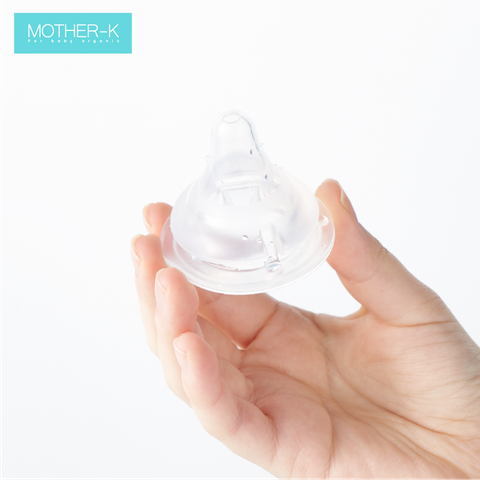 Núm Ti Silicone MOTHER K Hàn Quốc  siêu mềm cho bé giảm nôn trớ , đầy hơi