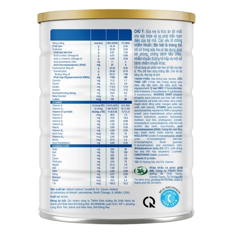 Similac® Total Protection 1+ 800g – Sữa Tăng Cường Miễn Dịch, Hỗ Trợ Phát Triển Toàn Diện Cho Trẻ 1+ Tuổi