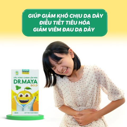 Dầu Húng Chanh Lên Men Dr.Maya Gold Giảm Ho, Cảm Cúm, Viêm Họng, Tăng Cường Hệ Miễn Dịch