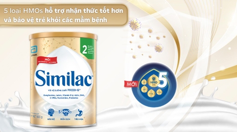 Sữa Bột Similac Số 2 Dinh Dưỡng 5G 400g (6-12 Tháng)