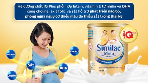 Sữa Bột Bầu Similac Mom Hương Vani 400g