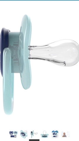 Bộ 2 Núm ti giả đối xứng Dr.Brown's Advantage có luồng khí  2 psc (0-6m)