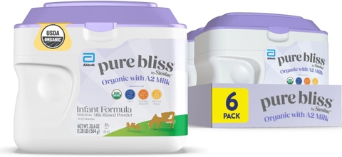 🍼 Sữa Pure Bliss Similac Organic A2 – Hộp 584g | Cho bé từ 0–12 tháng | Dễ tiêu hóa – Hữu cơ chuẩn USDA