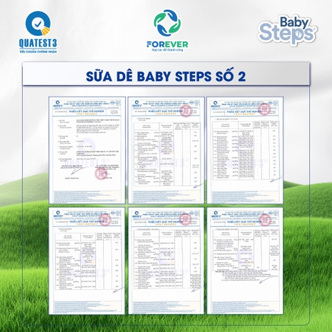 Sữa Dê Baby Steps Số 2 Lon 900g Cho Trẻ Từ 6-12 Tháng Dị Ứng Đạm Sữa Bò 2026 – Sữa Dê Baby Steps Không Đạm Sữa Bò Không Lactose An Toàn Tăng Cân Hỗ Trợ Tiêu Hóa Miễn Dịch Chính Hãng New Zealand 