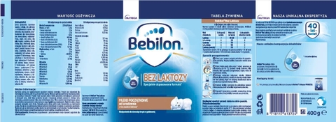 Sữa Bột Bebilon Free Lactose Balan 400g – Sữa Cho Bé Tiêu Chảy, Bất Dung Nạp Lactose Từ Sơ Sinh, Dễ Tiêu Hóa, Tăng Cân Nhanh