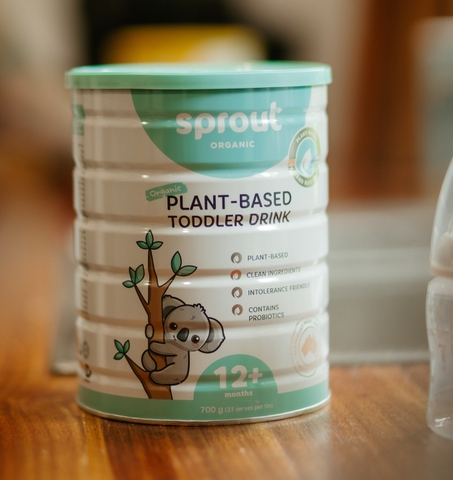 Sữa Sprout Organic Plant Based Toddler Drink 700g Cho Bé Từ 12 Tháng Trở Lên Dị Ứng Đạm Sữa Bò