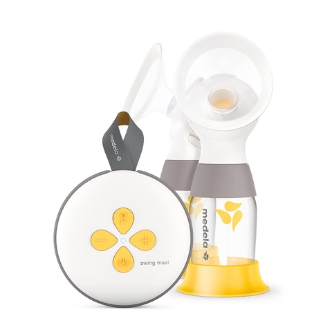 Máy hút sữa Medela Swing maxi Plus tích điện new / like new[BH 12 tháng]