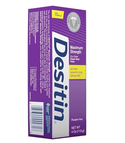 Kem Chống Hăm Tã Desitin Maximum Strength Với 40% Kẽm Oxit 4.8oz Chính Hãng: Review Chi Tiết, Giá Bán, Thành Phần, Lợi Ích, Cách Dùng Cho Da Bé Sơ Sinh Nhạy Cảm
