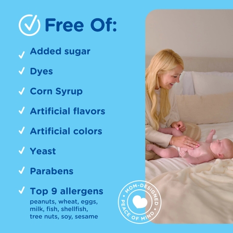 Nước Giảm Đầy Hơi Mommy’s Bliss Gripe Water Original 120ml 2026 – Siro Thảo Dược Dạng Lỏng An Toàn Dịu Nhẹ Làm Dịu Đầy Hơi Đau Bụng Nấc Cụt Quấy Khóc Ở Trẻ Sơ Sinh Chính Hãng Mỹ Giá Rẻ Không Chất Bảo Quản Không Paraben