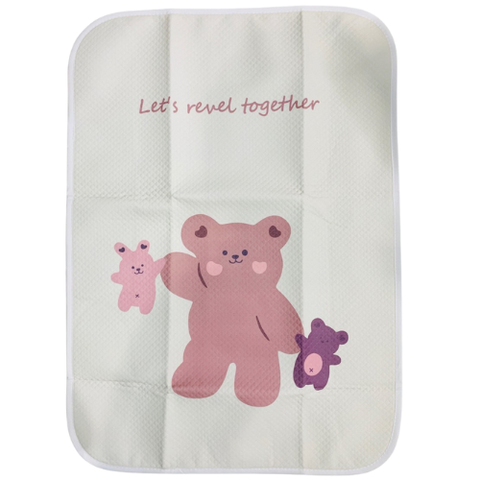 Tấm Lót Chống Thấm Cao Cấp 100% Cotton Organic 4 Lớp, Bề Mặt Siêu Thấm Hút, Mềm Mại, Thoáng 50*70cm