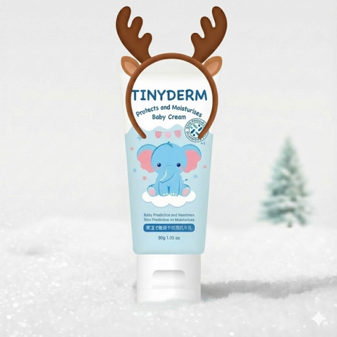 TinyDerm – Kem Phục Hồi Da Bé Dị Ứng Đạm Sữa Bò Nặng | Prebiotics + Postbiotics Nhật Bản Giúp Da Khỏe Từ Gốc 