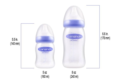 BÌNH SỮA LANSINOH MOMMA MỸ 160ML, 240ML